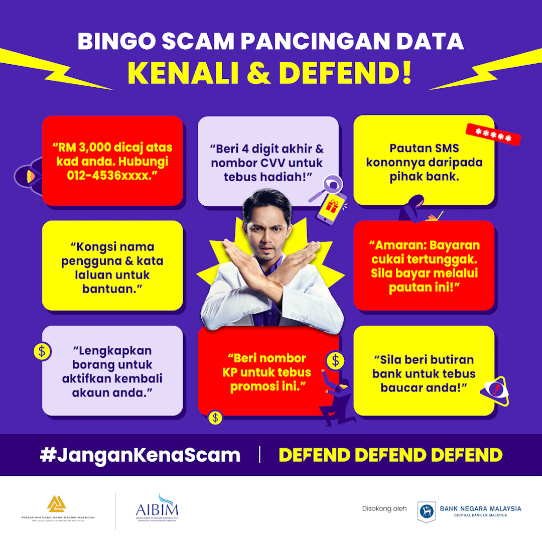 Image for #JanganKenaScam: BINGO Scam Pancingan Data – Kenali dan DEFEND!