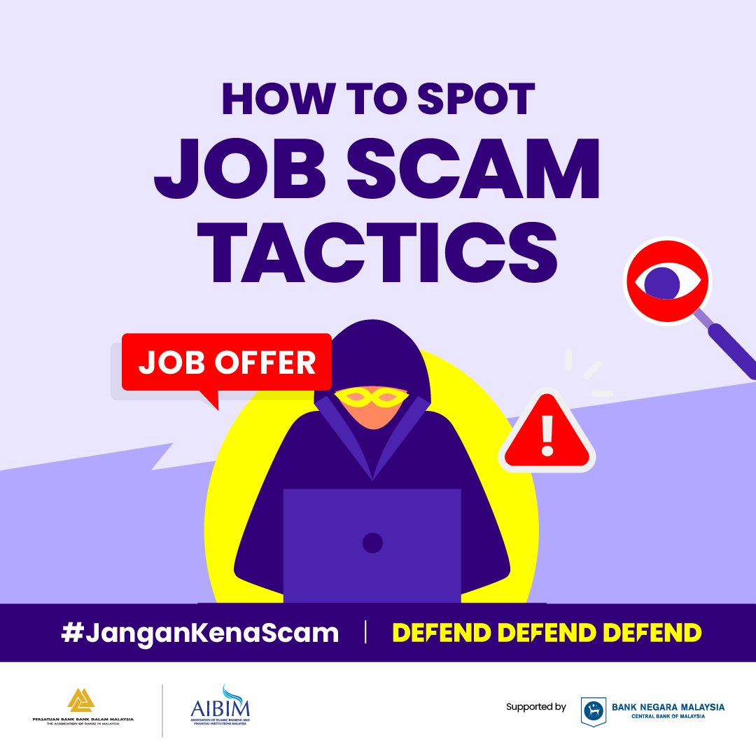 Image for #JanganKenaScam: How to Spot Job Scam Tactics