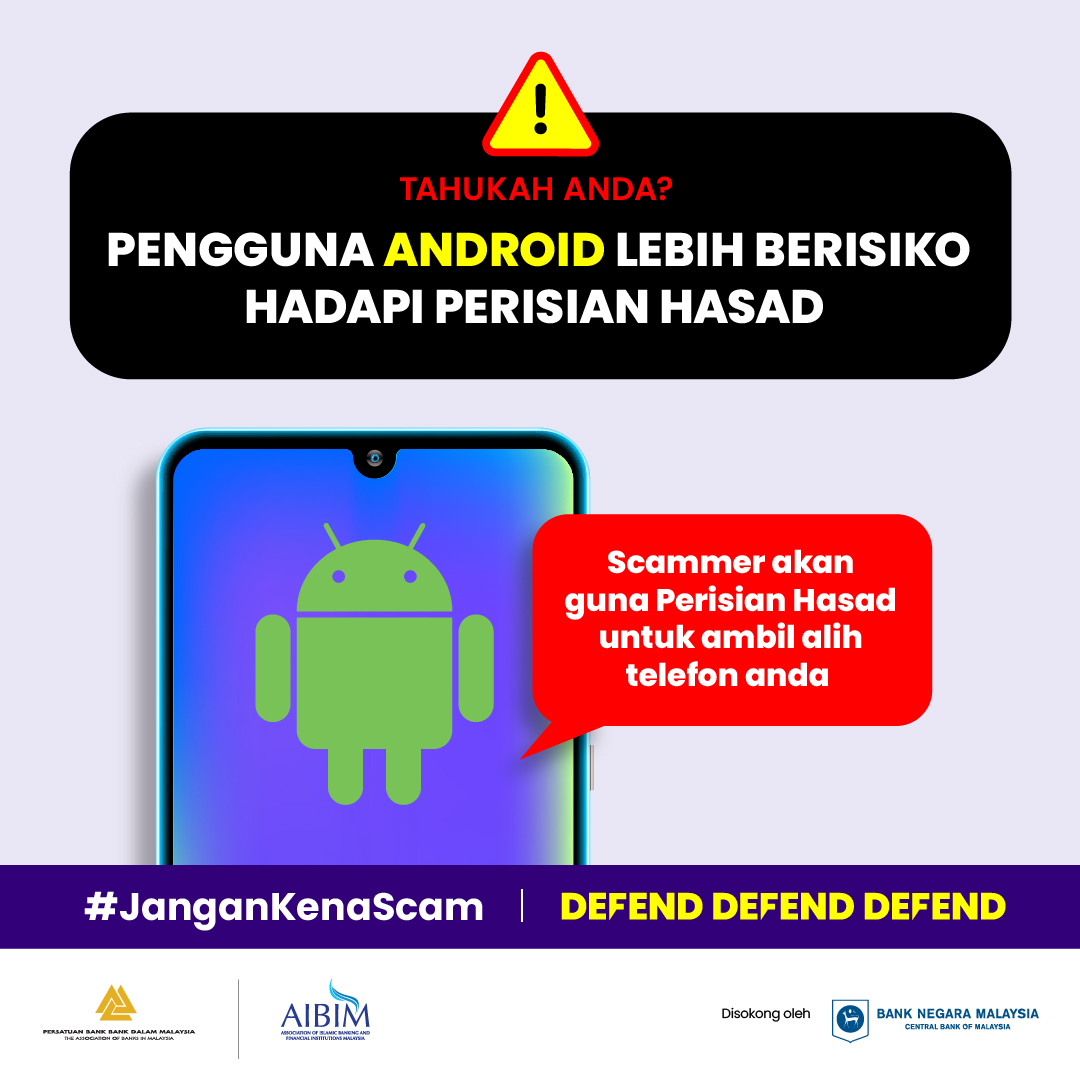 Image for #JanganKenaScam: Pengguna Android Lebih Berisiko Hadapi Perisian Hasad