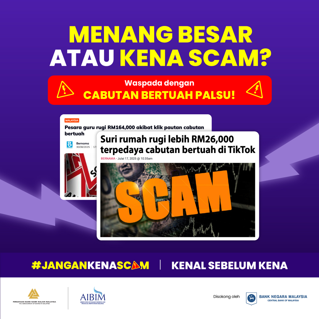 Image for #JanganKenaScam: Waspada dengan Scam Cabutan Bertuah!