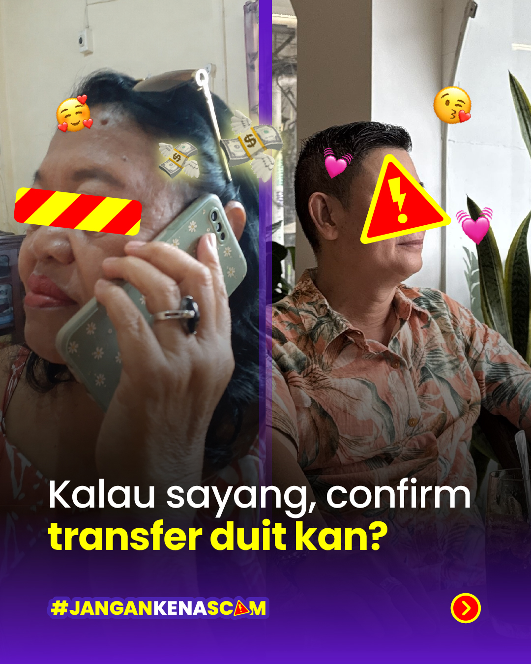 Image for #JanganKenaScam: Percaya boleh, tapi semak dulu  sebelum transfer