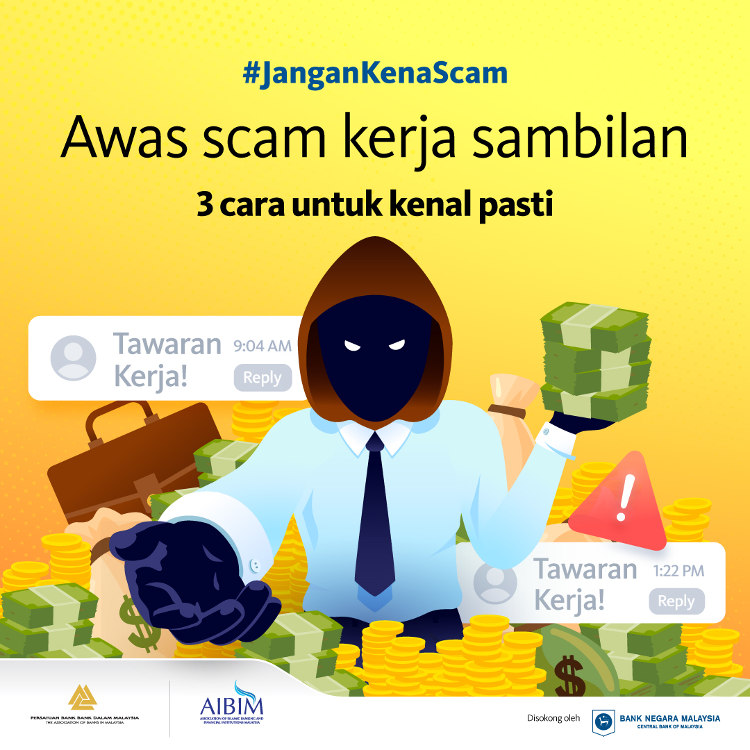 Image for #JanganKenaScam: Awas scam kerja sambilan