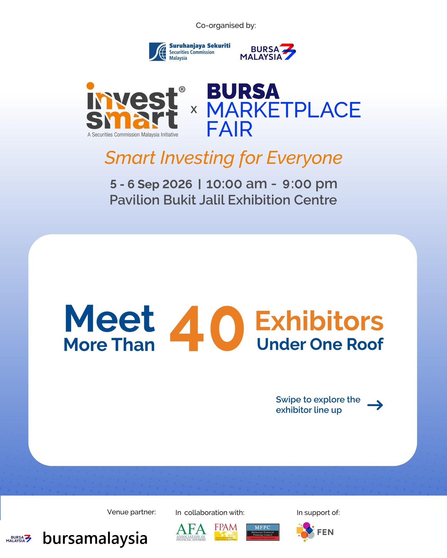 Image of (4 September 2026) InvestSmart® x Bursa Marketplace Fair 2026