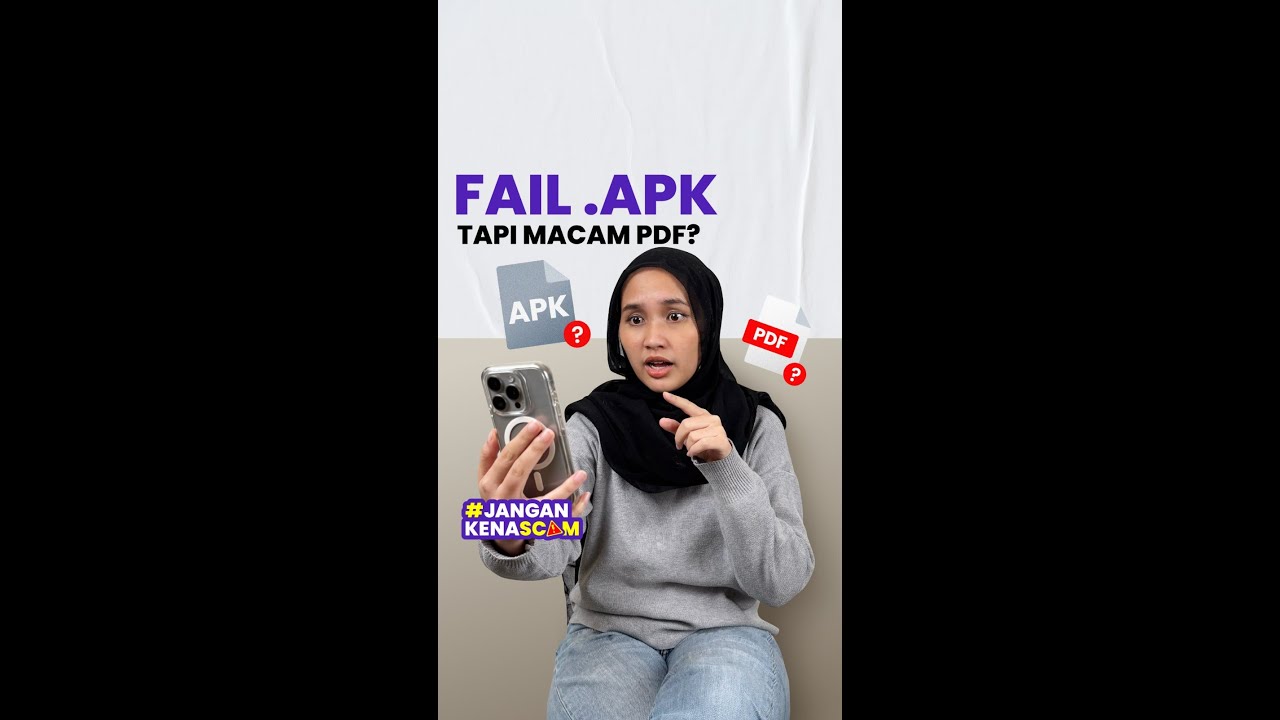 Image for #JanganKenaScam: Fail .APK tapi macam PDF?
