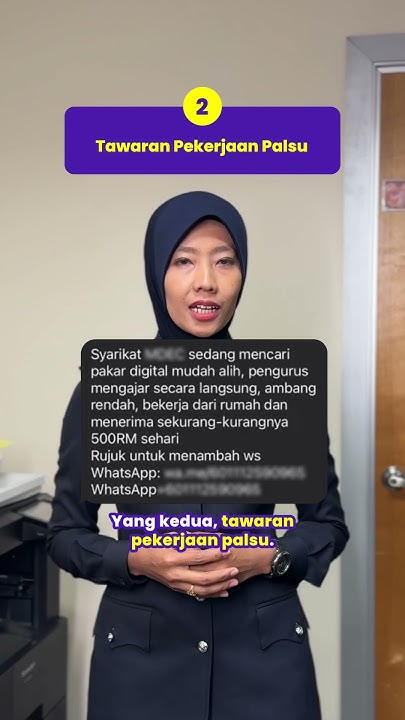 Image for #JanganKenaScam: Jangan sewakan akaun bank anda!
